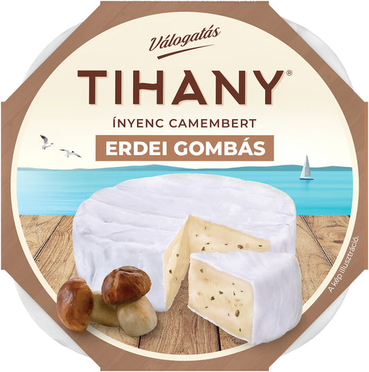 Tihany Ínyenc erdei gombás camembert