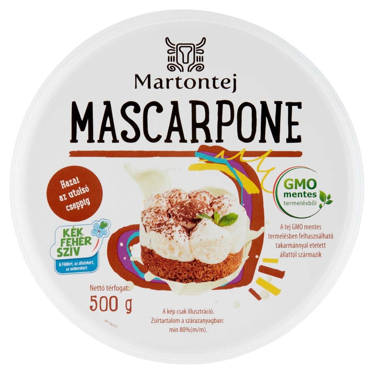 Martontej Mascarpone poharas