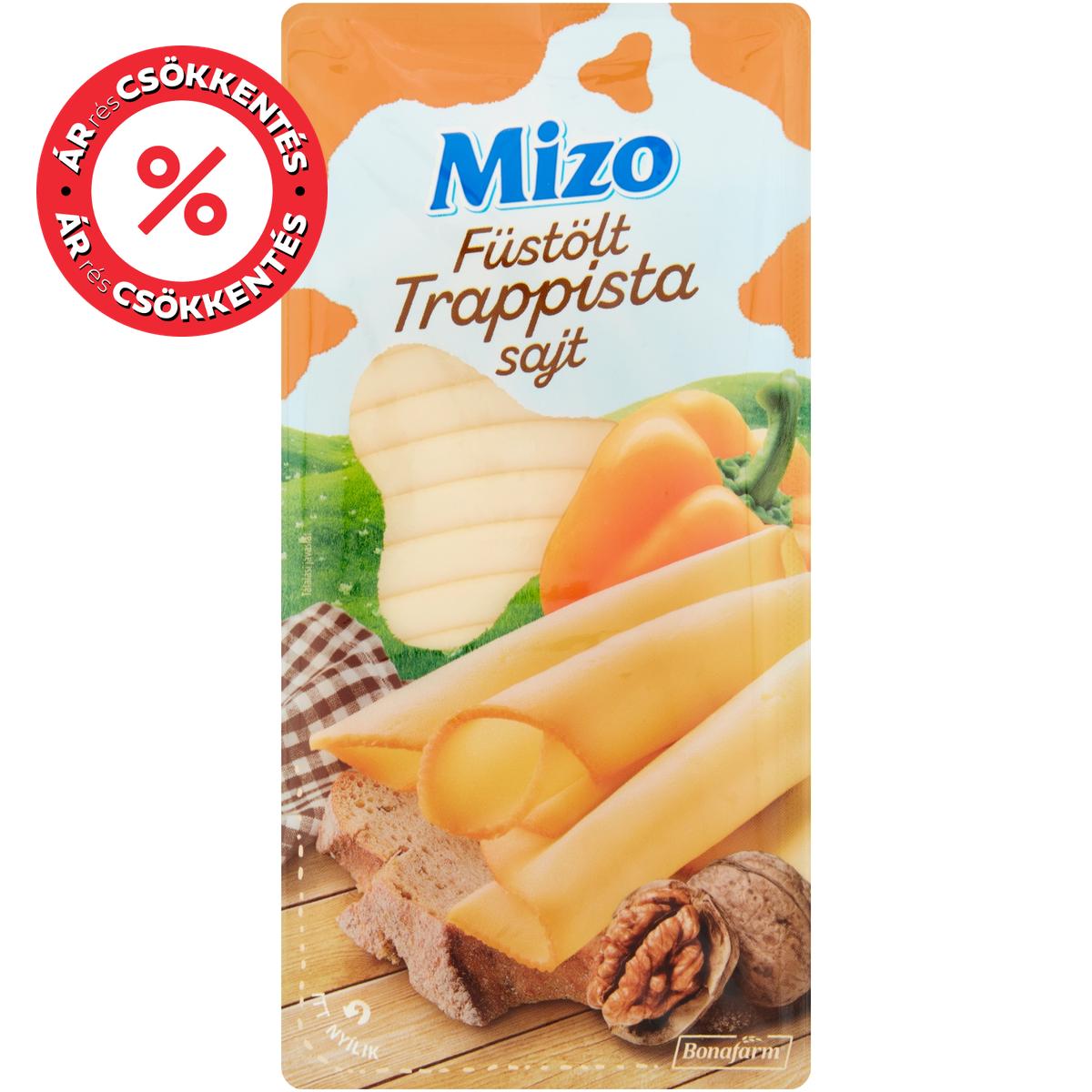 Mizo Szeletelt füstölt trappista sajt