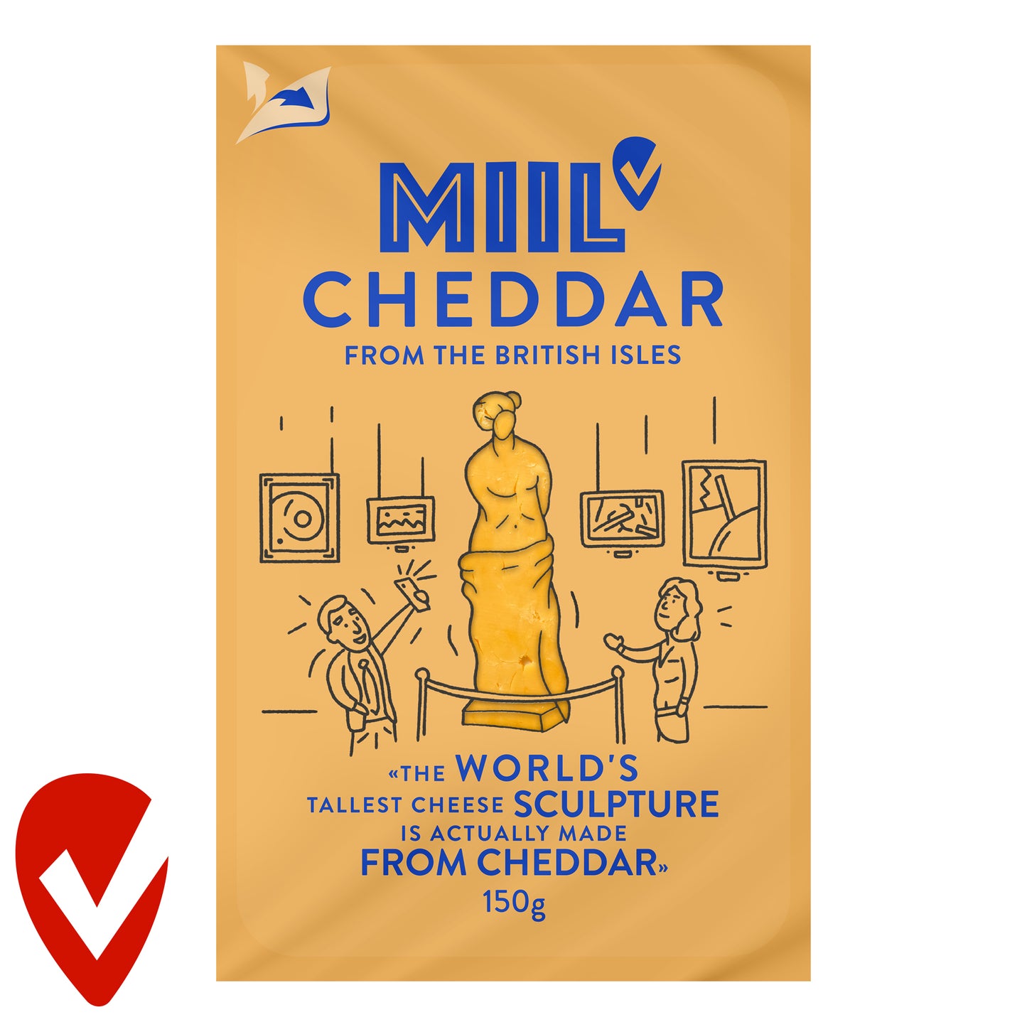 Miil Szeletelt cheddar sajt