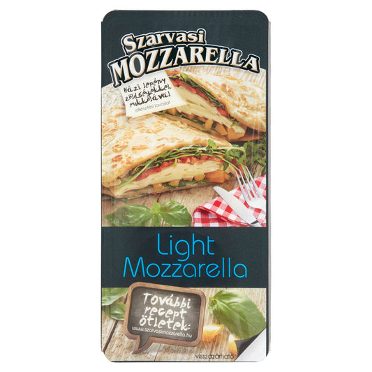 Szarvasi Szeletelt light pizza mozzarella sajt