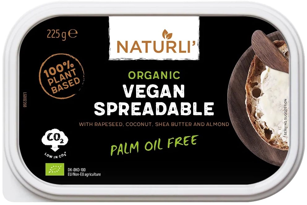 Naturli Vegán növényi alapú BIO vaj alternatíva 75%