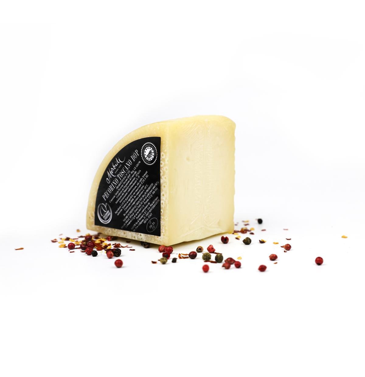 Morbidi Pecorino Toscano DOP oltalom zsíros kemény juhsajt